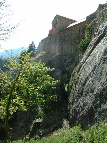 l'abbaye de Saint Martin du Canigou