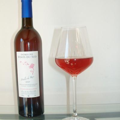 Boutique rose vin du domaine vents du sud